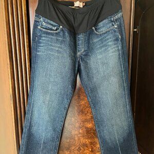 PAIGE Maternity Laurel Canyon Cropped Jeans NWOT - Size 31